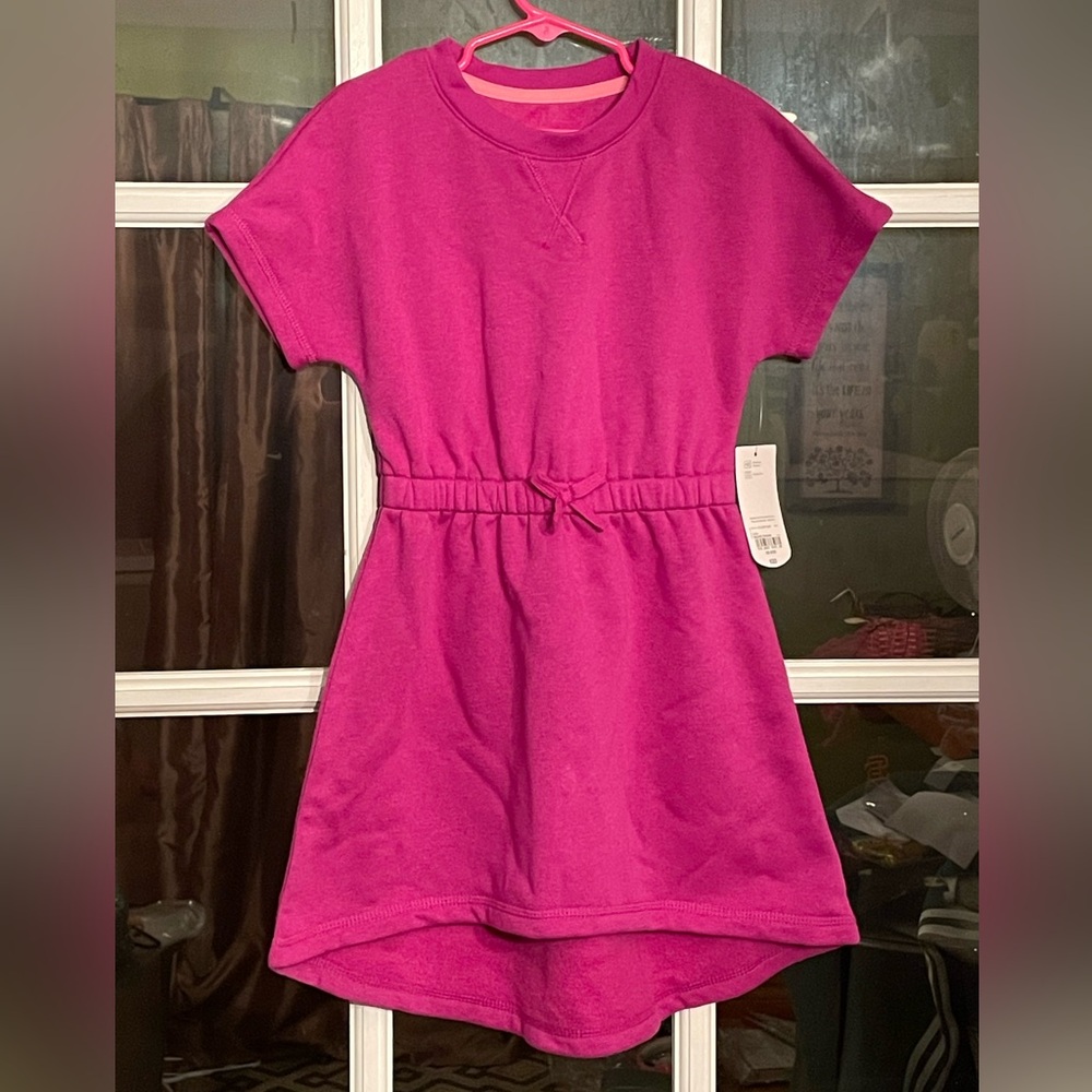 🆕 Xersion Girls Brushed Fleece X Dress. “Palace Orchid Pink” Size: XS 6/6X •NWT